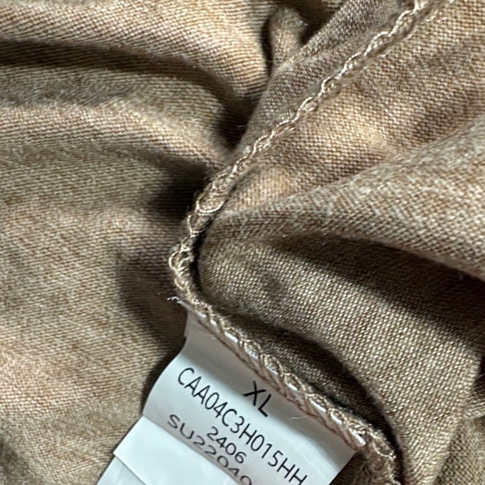 Cupshe Tan Long Sleeve Women's Top - Picture 6 of 8